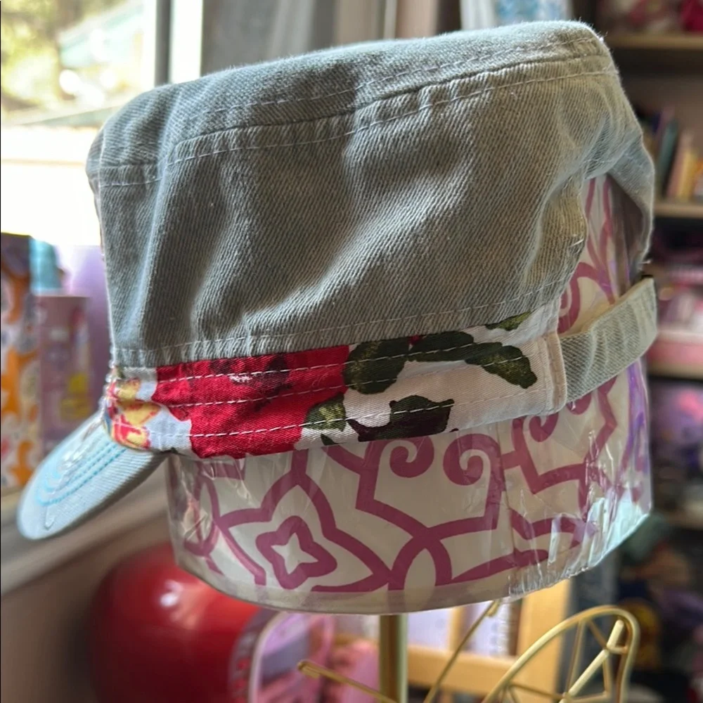 Leader Embroidered Butterfly Cap - Picture 2 of 4